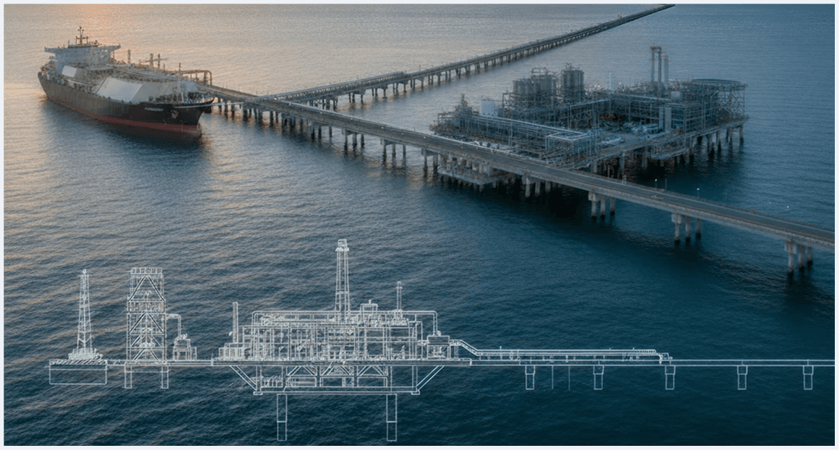 LNG Import Terminal Jetty and Topside Design